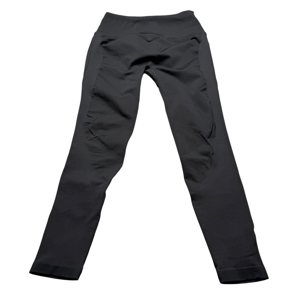 LULULEMON For the Chill Of It Gray Thick Knit Leggings Women's Size 6 Workout